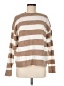 J.Crew Factory Store Stripes Tan Pullover Sweater Size M - photo 1