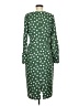 Boden 100% Polyester Polka Dots Green Casual Dress Size 8r - photo 2