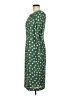 Boden 100% Polyester Polka Dots Green Casual Dress Size 8r - photo 5