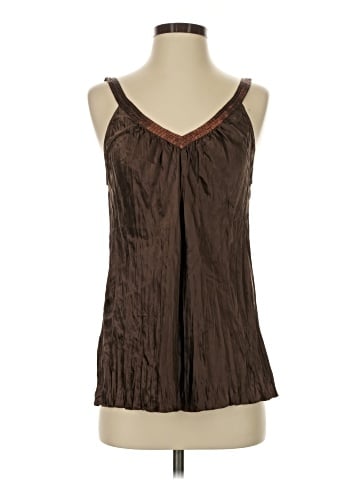 Express Design Studio Sleeveless Silk Top (view 1)