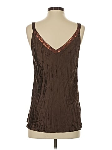 Express Design Studio Sleeveless Silk Top (view 2)