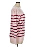 Tommy Hilfiger 100% Cotton Chevron-herringbone Pink Pullover Sweater Size XL - photo 4