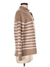 J.Crew Factory Store Stripes Tan Pullover Sweater Size M - photo 4