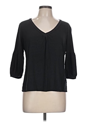 New York & Company 3/4 Sleeve T-Shirt (view 1)