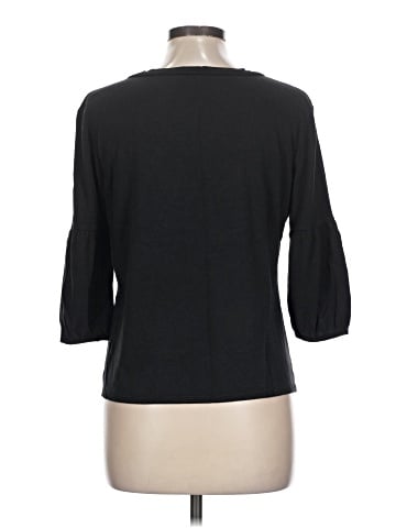 New York & Company 3/4 Sleeve T-Shirt (view 2)