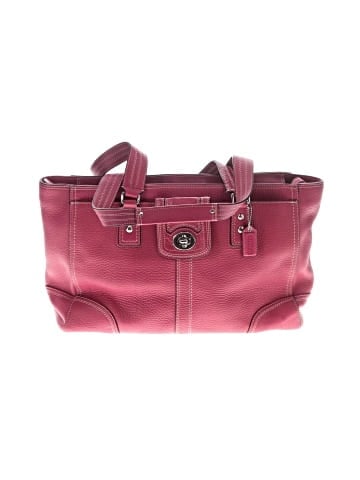 Coach Leather Tote (view 1)