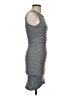 Leith Solid Gray Casual Dress Size XXS - photo 4
