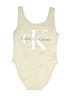 CALVIN KLEIN JEANS Ivory Bodysuit Size M - photo 1