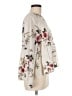 Unbranded 100% Polyester Ivory Long Sleeve Blouse Size M - photo 4