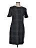 Theory Tweed Gray Casual Dress Size 10 - photo 1