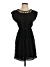 Bebop Solid Black Cocktail Dress Size S - photo 1