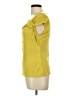 Max Studio Yellow Short Sleeve Top Size L - photo 5
