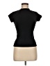 Zara Solid Black Short Sleeve Turtleneck Size M - photo 1