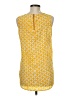 MICHAEL Michael Kors Yellow Sleeveless Blouse Size M - photo 2