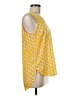 MICHAEL Michael Kors Yellow Sleeveless Blouse Size M - photo 4