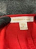 Monteau 100% Polyester Red Sleeveless Blouse Size M - photo 7