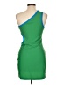Mango Color Block Green Cocktail Dress Size L - photo 2