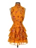 1.State 100% Polyester Orange Cocktail Dress Size XS - photo 1