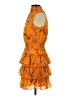 1.State 100% Polyester Orange Cocktail Dress Size XS - photo 5