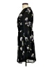Lush 100% Polyester Floral Black Casual Dress Size L - photo 5