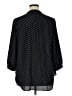Vince Camuto 100% Polyester Polka Dots Black 3/4 Sleeve Blouse Size 1X - photo 2