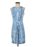 J. McLaughlin Paisley Blue Cocktail Dress Size XS - photo 1