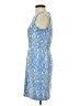 J. McLaughlin Paisley Blue Cocktail Dress Size XS - photo 5