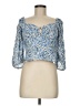 Hutch Blue 3/4 Sleeve Blouse Size M - photo 1