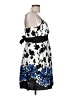 Snap Print Blue Cocktail Dress Size 11 - photo 4