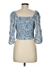 Hutch Blue 3/4 Sleeve Blouse Size M - photo 2