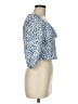 Hutch Blue 3/4 Sleeve Blouse Size M - photo 4