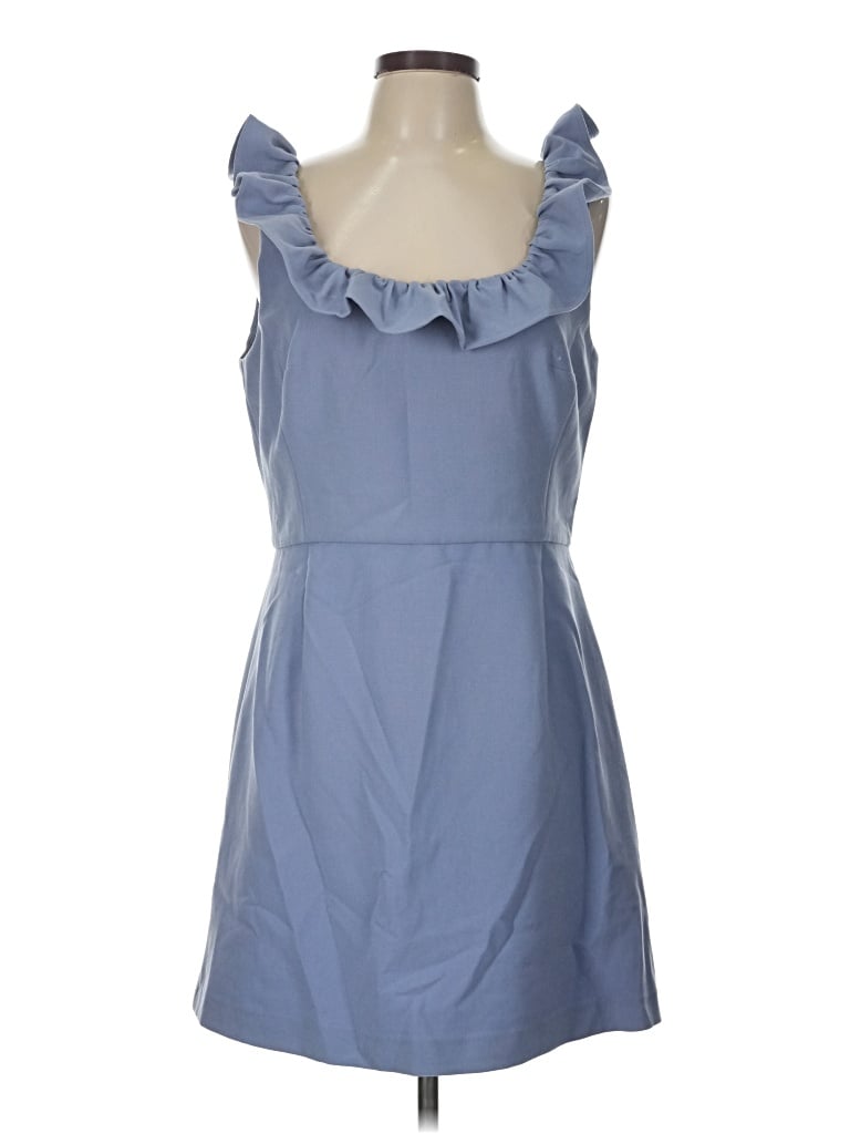 French Connection Casual Dress In Blue