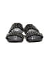 Sam Edelman 100% Leather Black Sandals Size 7 1/2 - photo 2