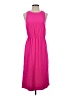 J.Crew 100% Polyester Solid Pink Casual Dress Size 2 - photo 1