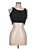 Double Zero 100% Cotton Black Tank Top Size L - photo 1