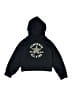 Converse 100% Polyester Black Zip Up Hoodie Size XS (youth) - photo 1