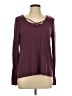 Mudd Burgundy Long Sleeve T-Shirt Size L - photo 1