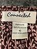 Connected Apparel 100% Polyester Print Burgundy Casual Dress Size 10 - photo 7