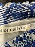 Alice + Olivia 100% Polyester Paisley Blue Cocktail Dress Size 14 - photo 7
