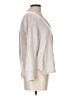 Old Navy 100% Cotton Gray Long Sleeve Blouse Size L - photo 4
