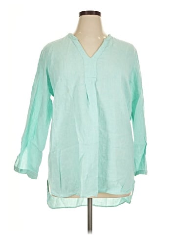 L.L.Bean 3/4 Sleeve Blouse (view 1)