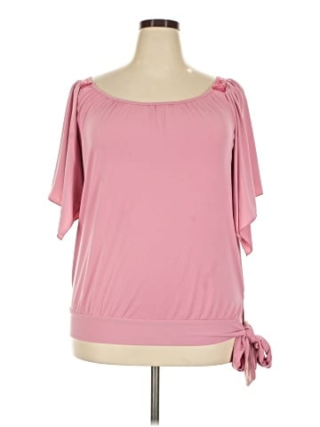 Monteau Short Sleeve Blouse (view 1)