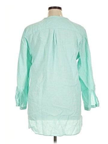L.L.Bean 3/4 Sleeve Blouse (view 2)