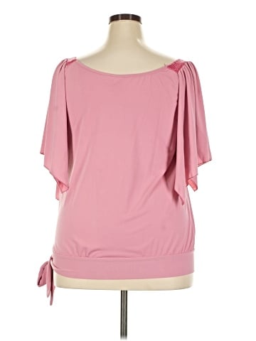 Monteau Short Sleeve Blouse (view 2)