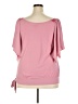 Monteau Pink Short Sleeve Blouse Size 2X - photo 2