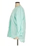 L.L.Bean 100% Linen Teal 3/4 Sleeve Blouse Size XL - photo 5