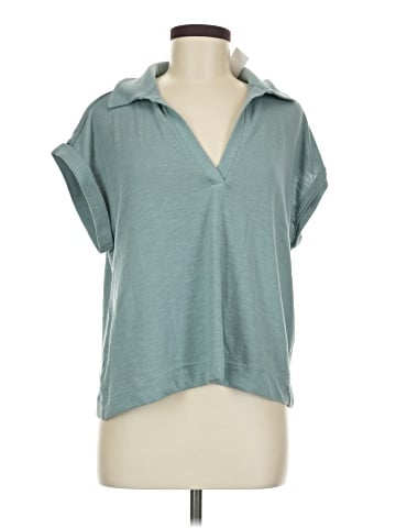 Ann Taylor LOFT Short Sleeve Polo (view 1)