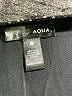 Aqua Polka Dots Black Cocktail Dress Size M - photo 7