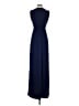 Max Studio Solid Blue Casual Dress Size S - photo 2
