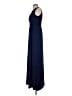 Max Studio Solid Blue Casual Dress Size S - photo 5